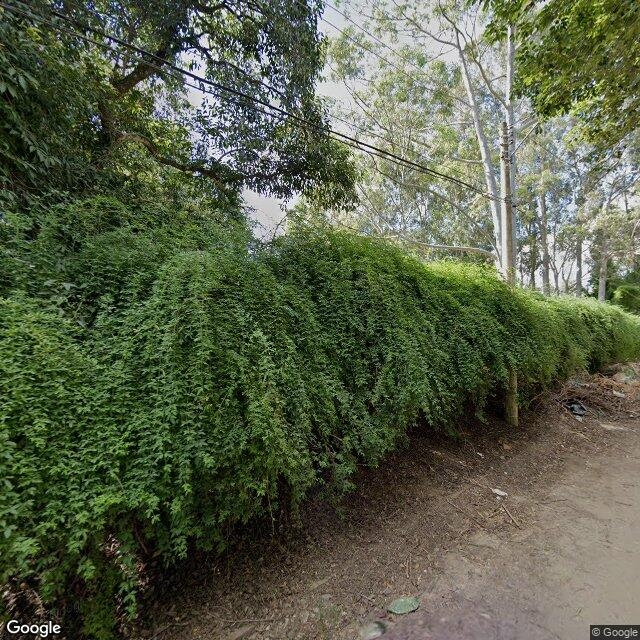 Imagem estática do "Street View" da localização