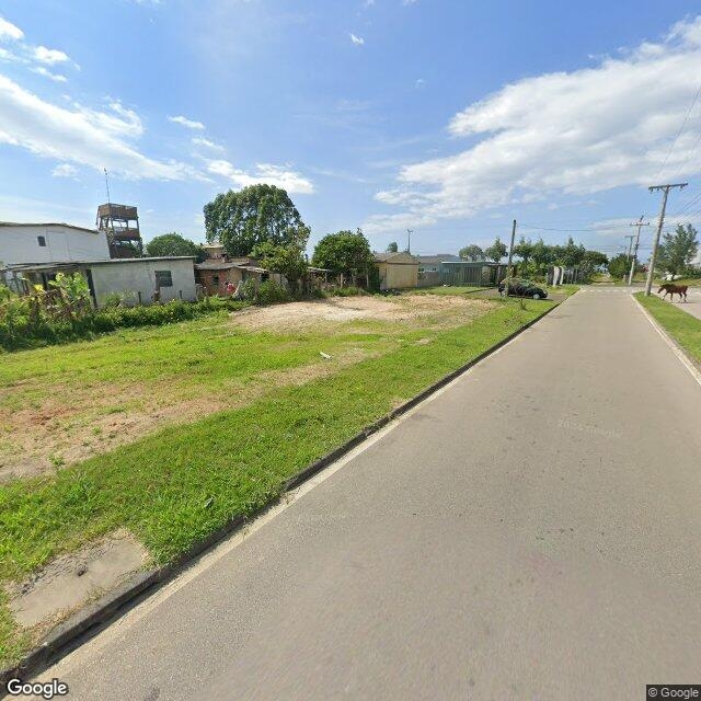 Imagem estática do "Street View" da localização