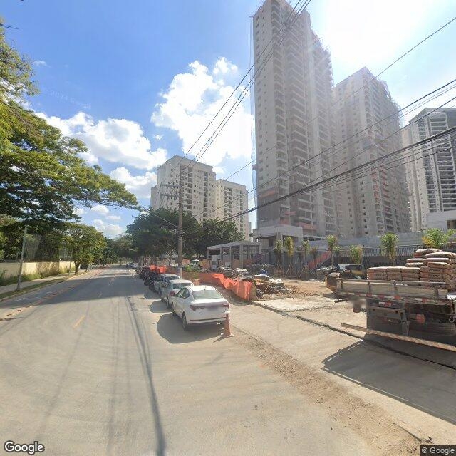 Imagem estática do "Street View" da localização