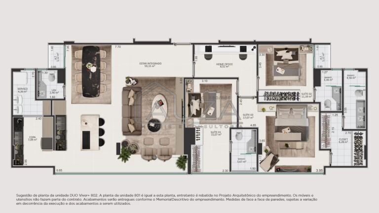 Apartamento à venda com 3 quartos, 81m² - Foto 33