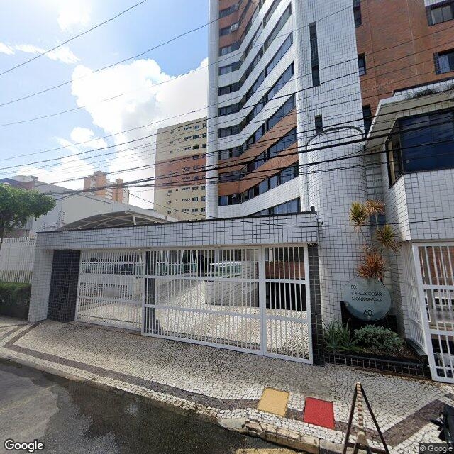Imagem estática do "Street View" da localização