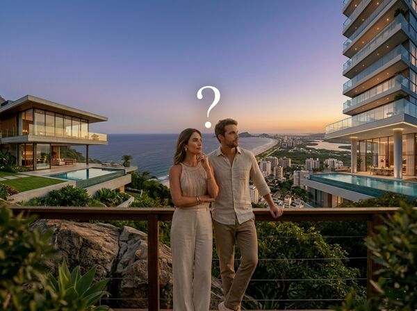 Morar em apartamento ou casa?