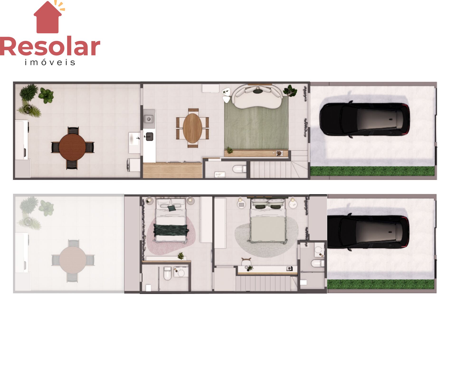 Sobrado, 2 quartos, 84 m² - Foto 9