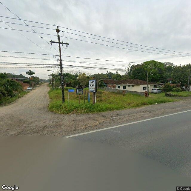 Imagem estática do "Street View" da localização