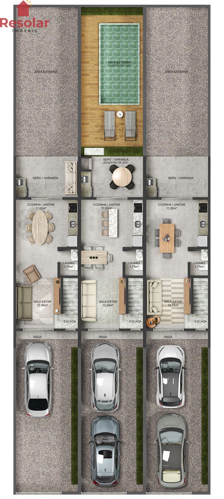 Casa, 2 quartos, 74 m² - Foto 10