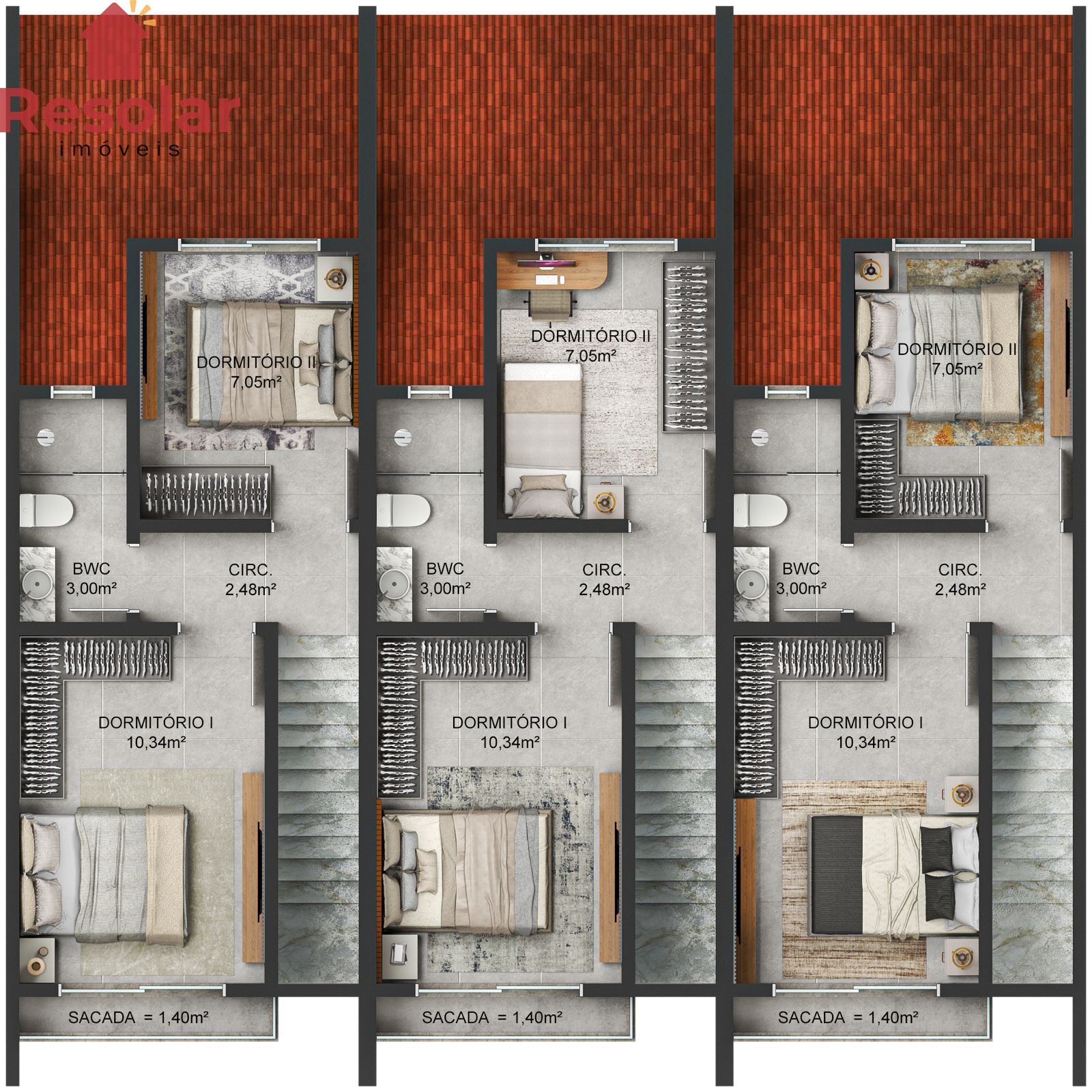 Casa, 2 quartos, 74 m² - Foto 9