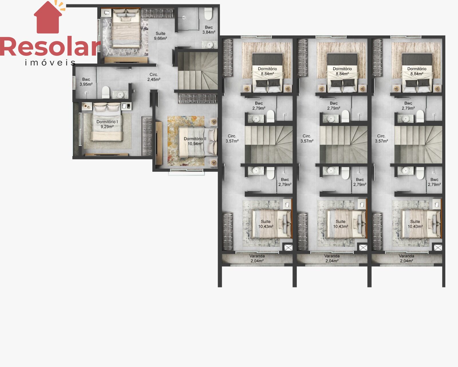 Casa, 2 quartos, 73 m² - Foto 10
