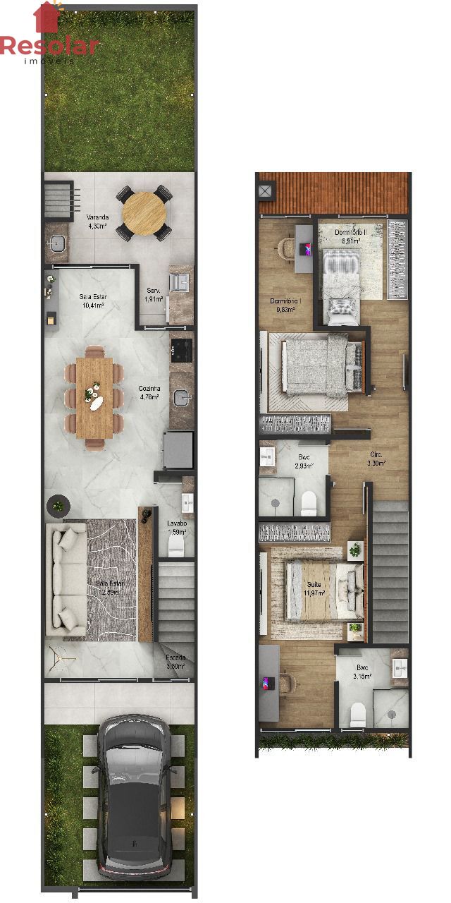 Sobrado à venda com 3 quartos, 93m² - Foto 11