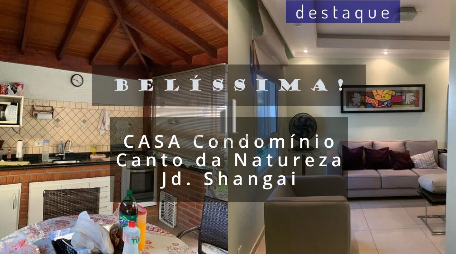 Casa de Condomínio, 3 quartos - Foto 1