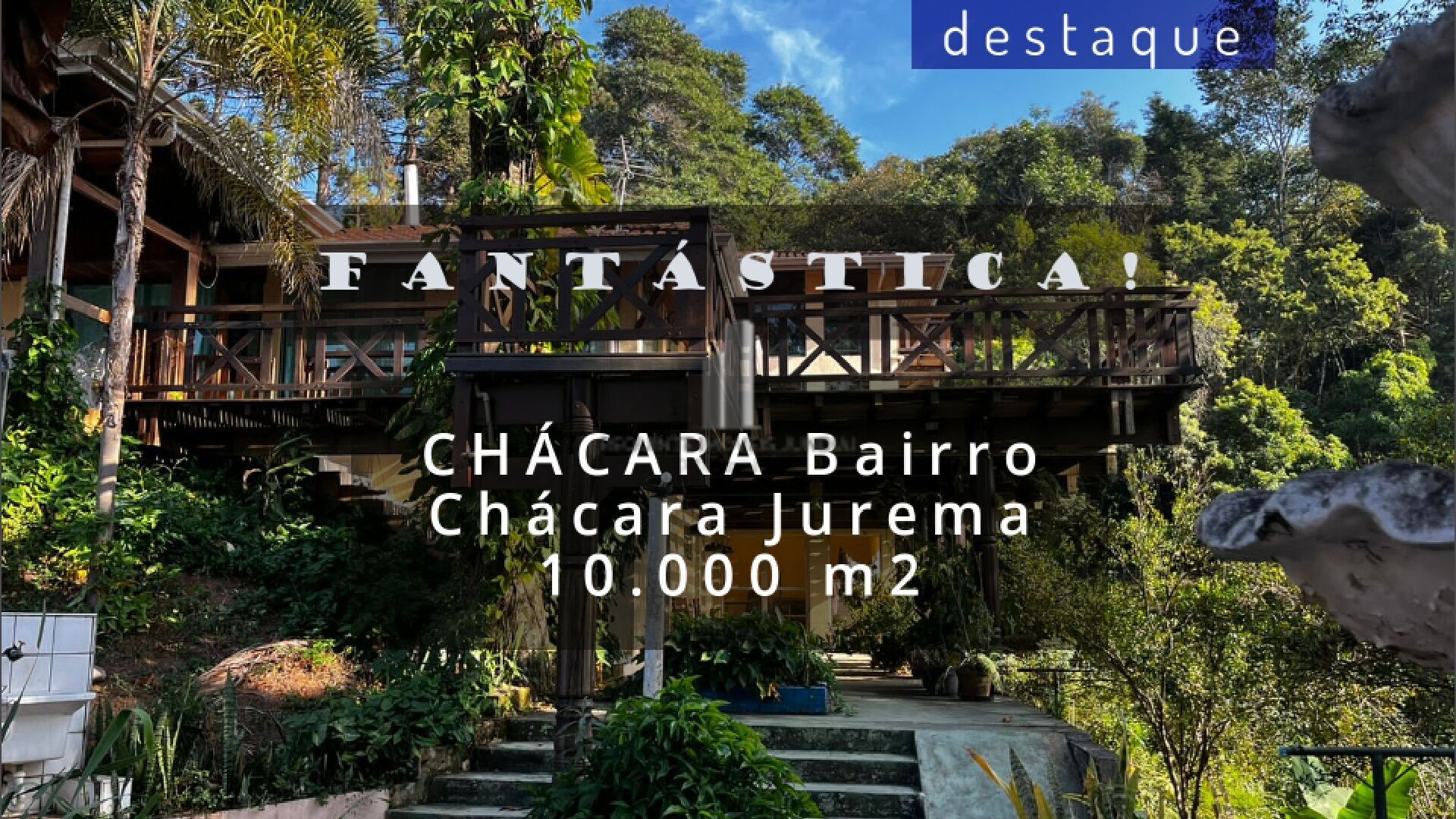 Chácara, 7 quartos, 10000 m² - Foto 1