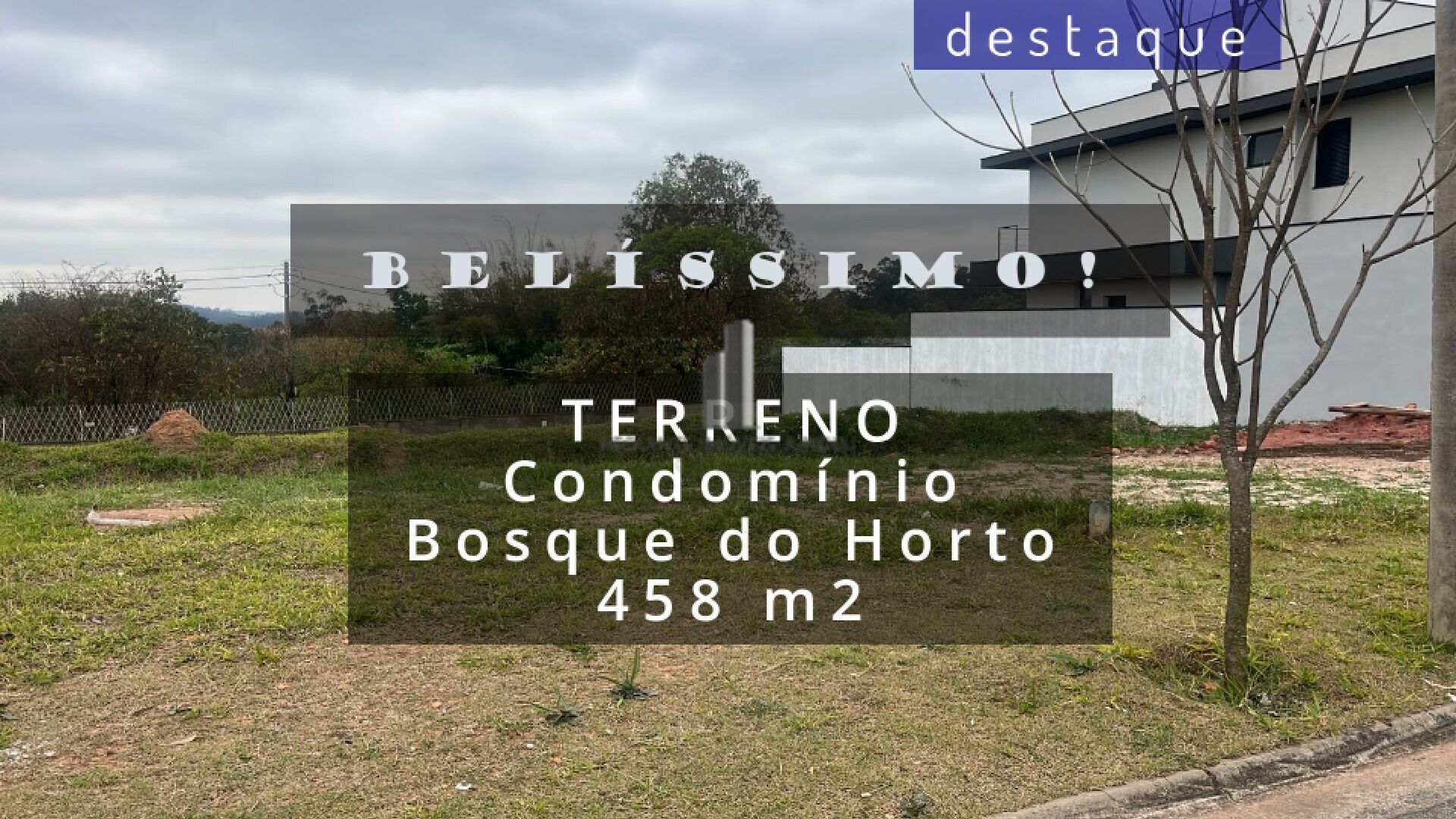 Terreno, 458 m² - Foto 1