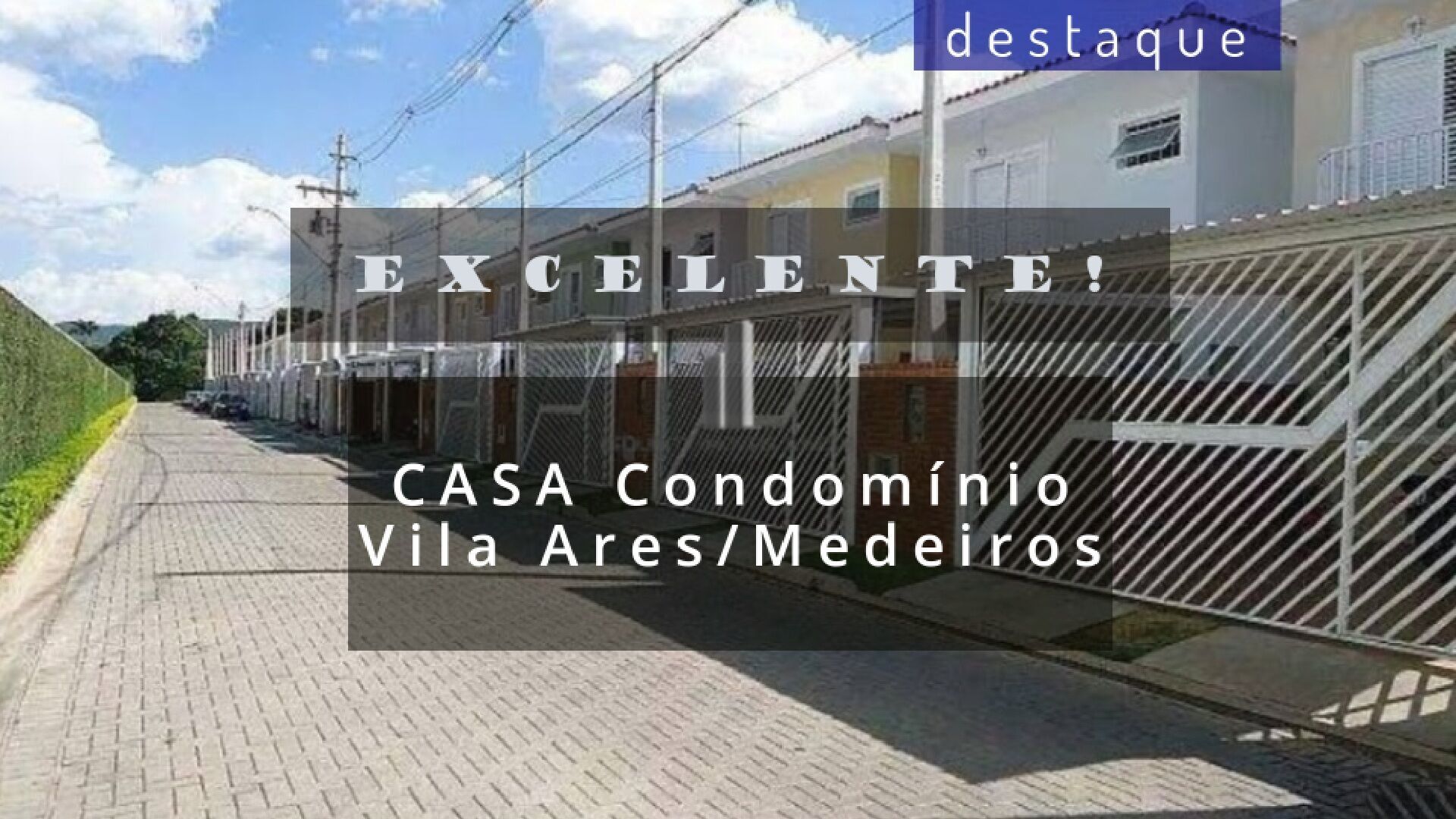 Casa de Condomínio, 3 quartos - Foto 1