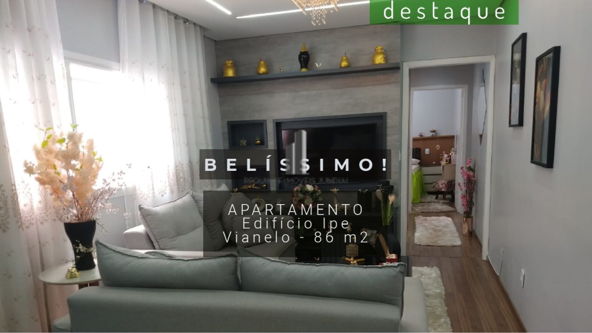 Apartamento à venda com 3 quartos, 86m² - Foto 1