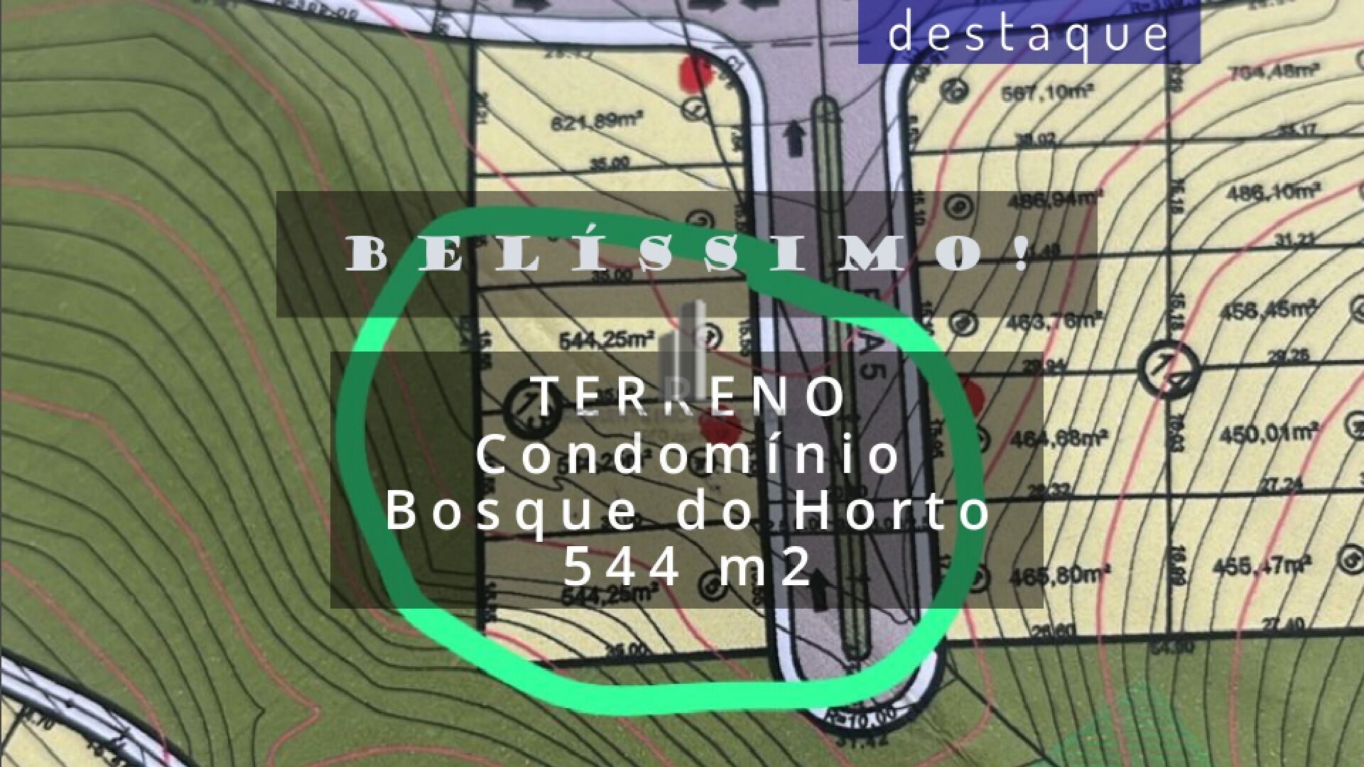 Terreno à venda, 544m² - Foto 1