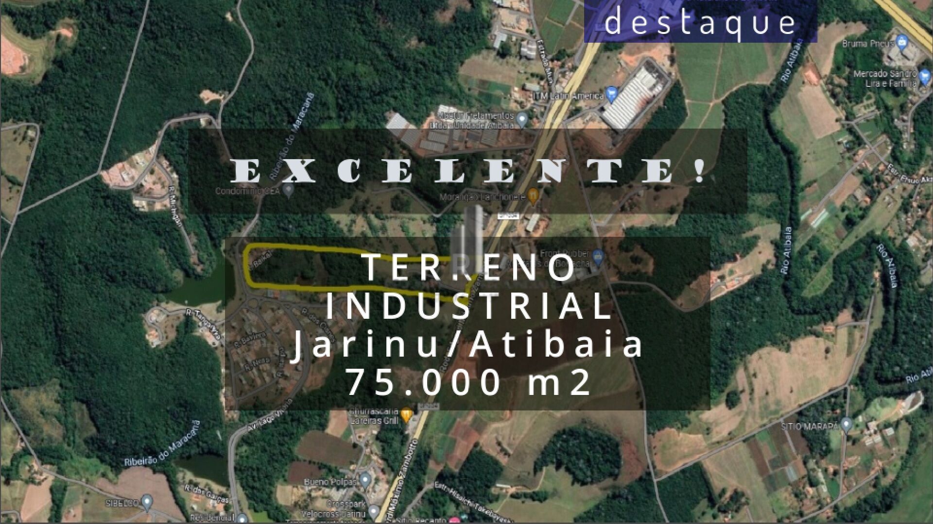 Loteamento e Condomínio, 8 hectares - Foto 1