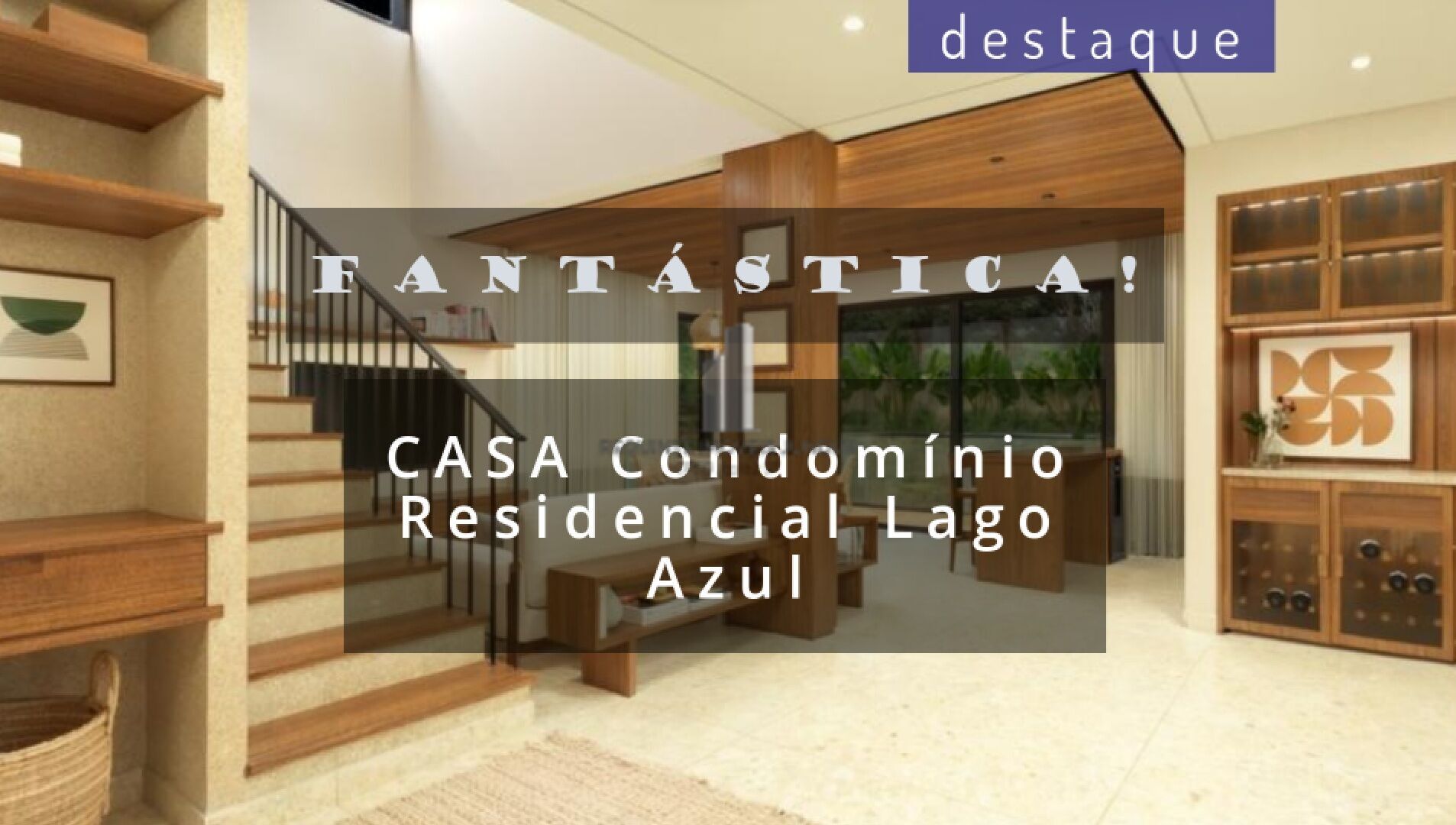 Casa de Condomínio, 3 quartos - Foto 1