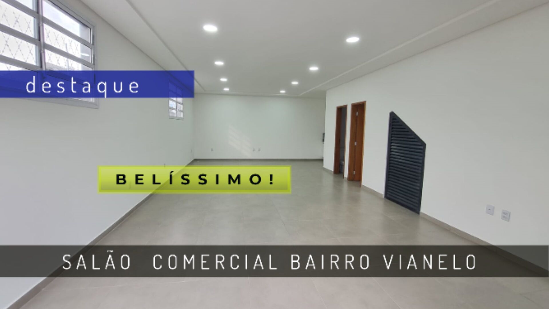 Loja-Salão, 60 m² - Foto 1