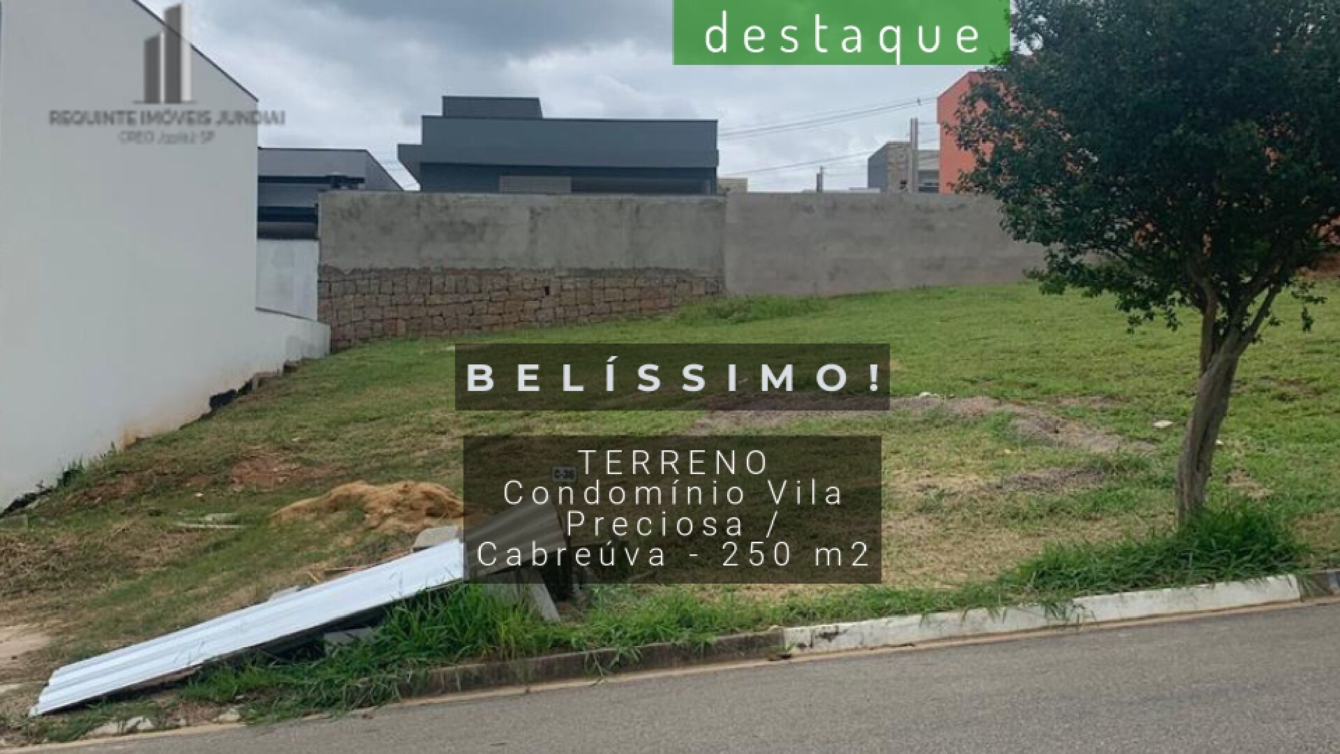 Terreno à venda, 250m² - Foto 1