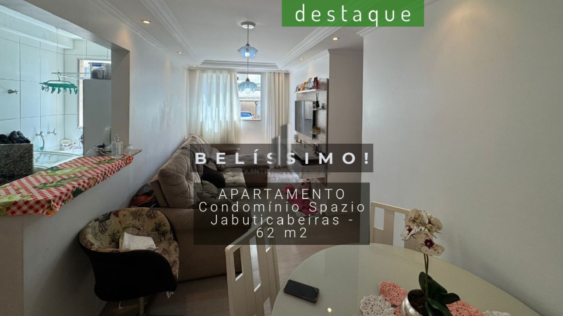 Apartamento à venda com 3 quartos, 62m² - Foto 1