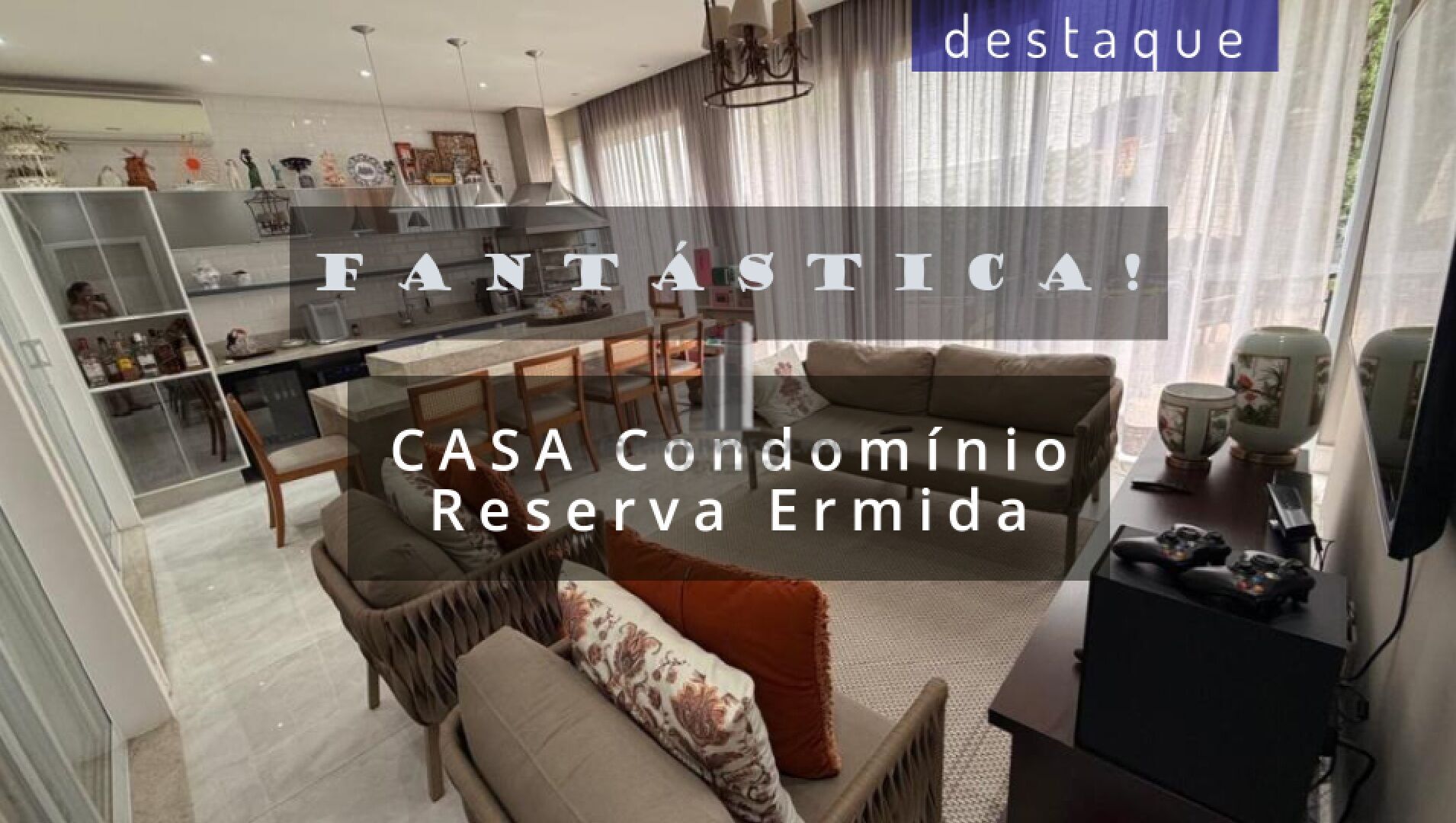 Casa de Condomínio, 3 quartos - Foto 1