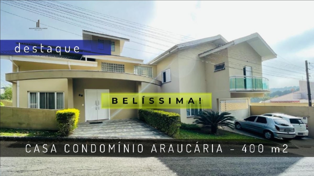 Casa de Condomínio à venda com 4 quartos, 400m² - Foto 1