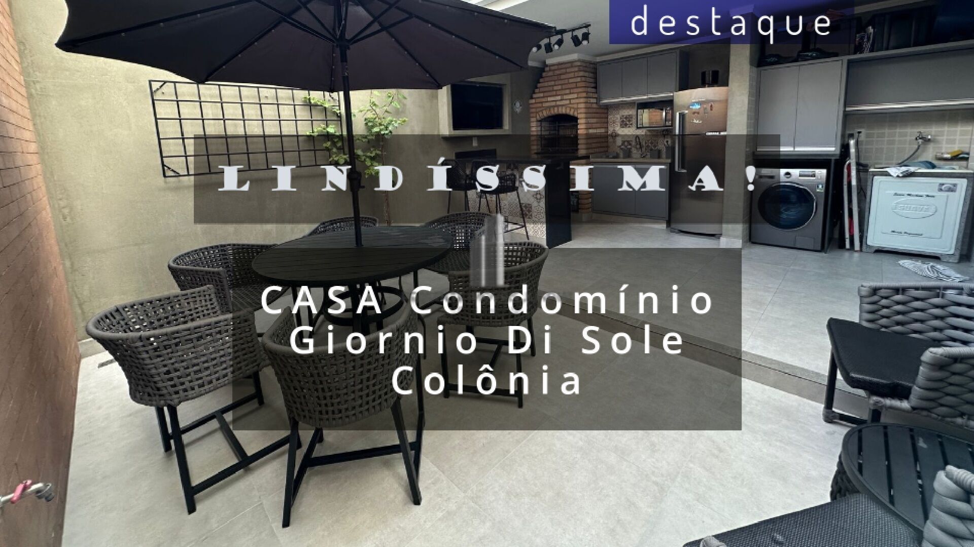 Casa de Condomínio, 3 quartos - Foto 1