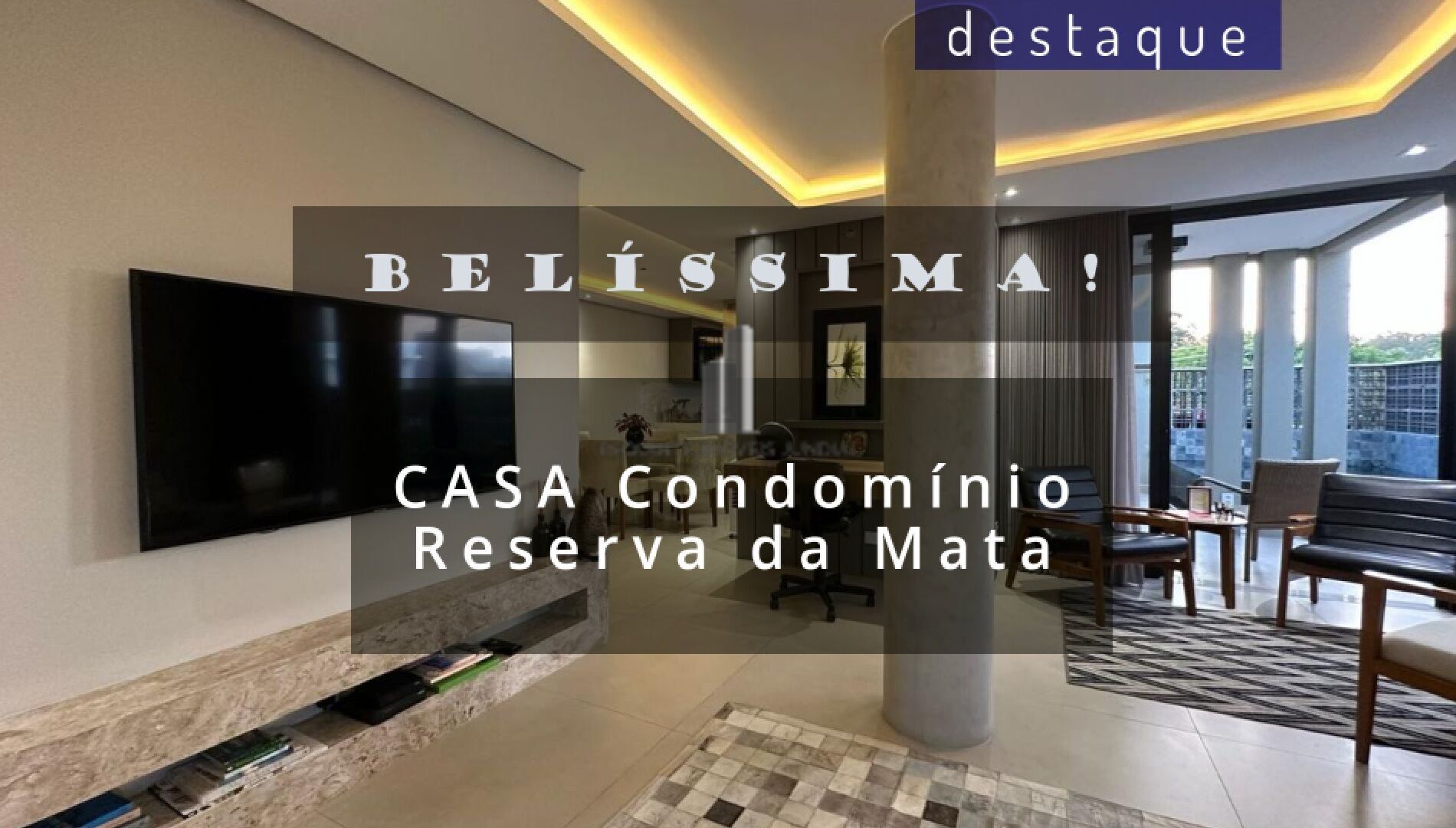 Casa de Condomínio, 3 quartos - Foto 1