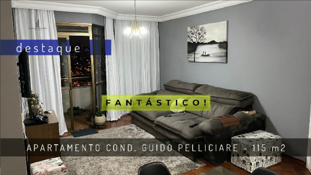 Apartamento à venda com 3 quartos, 115m² - Foto 1