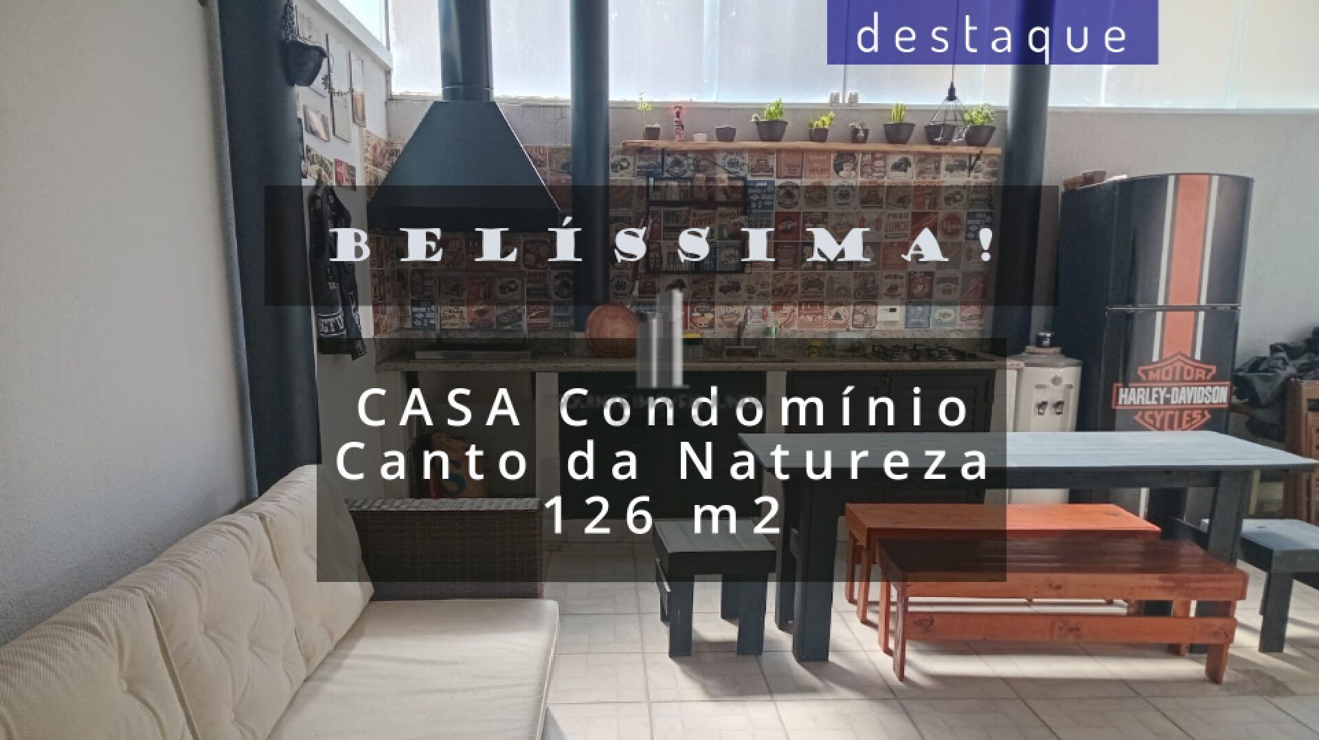 Casa de Condomínio, 3 quartos - Foto 1