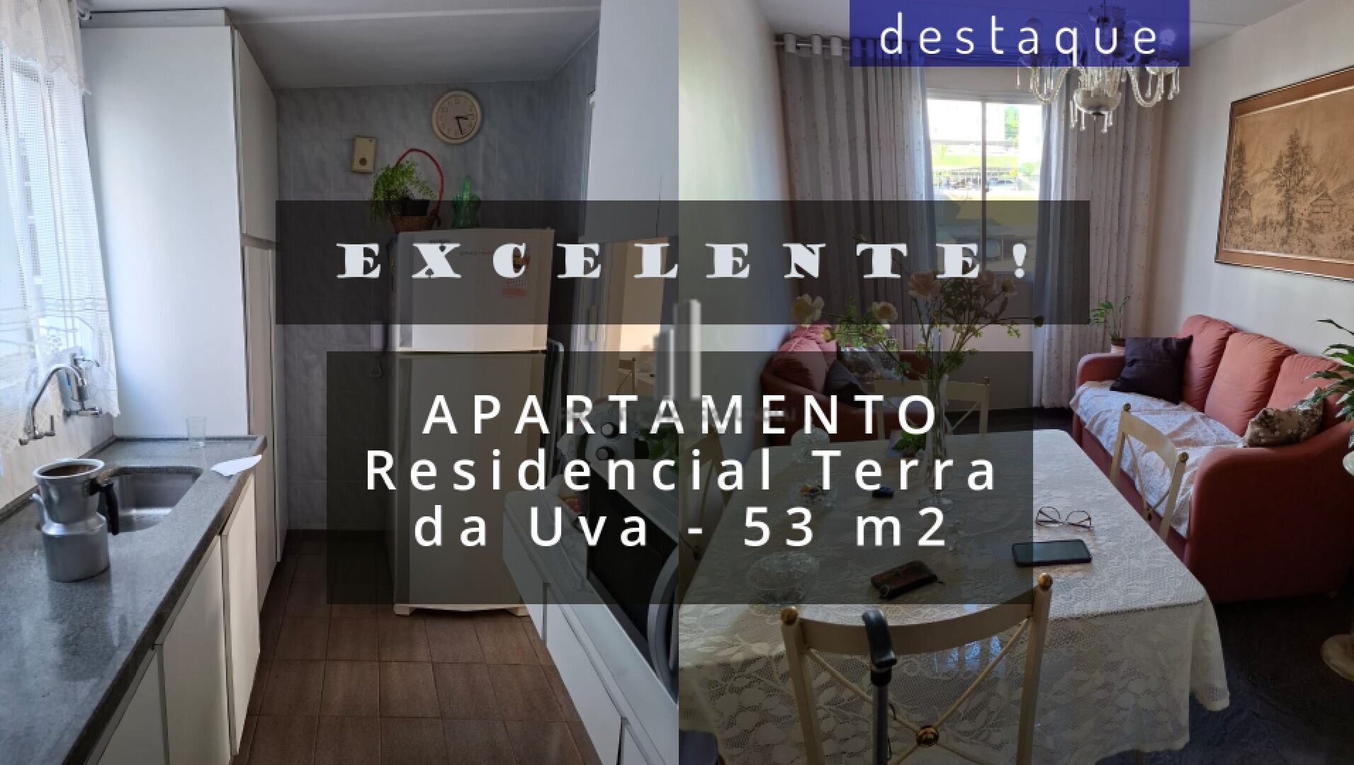 Apartamento à venda com 2 quartos, 53m² - Foto 1