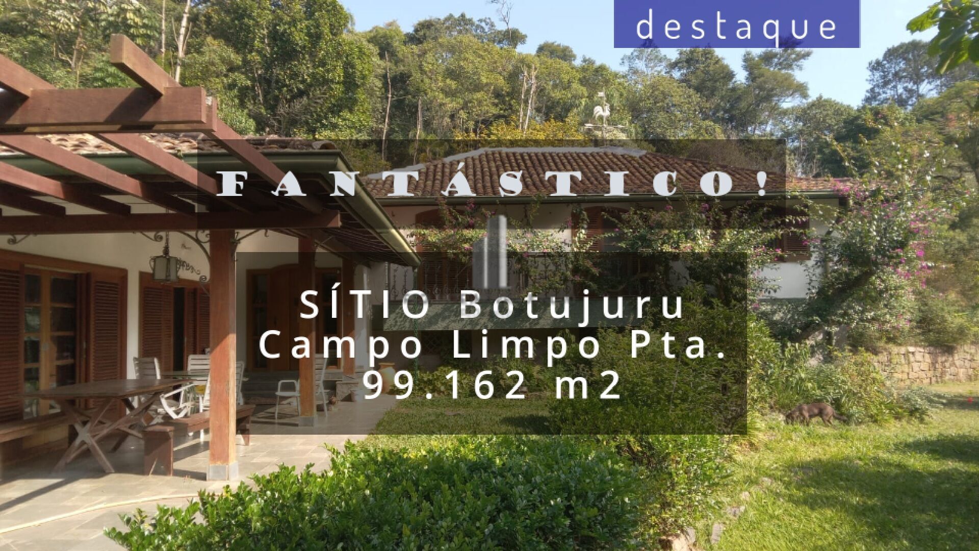 Sítio, 3 quartos, 10 hectares - Foto 1