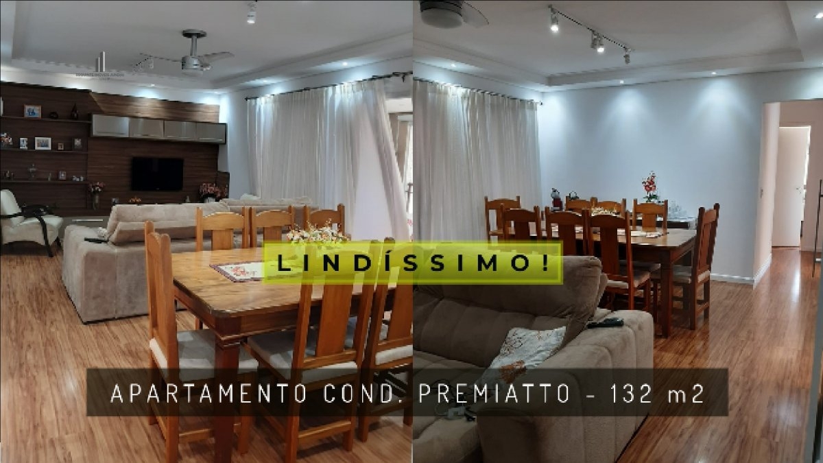 Apartamento à venda com 3 quartos, 132m² - Foto 1