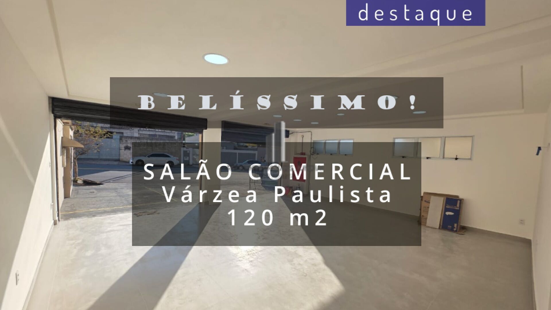 Loja-Salão para alugar, 120m² - Foto 1