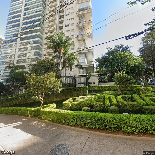 Imagem estática do "Street View" da localização