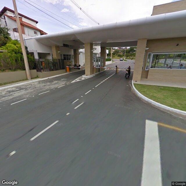 Imagem estática do "Street View" da localização