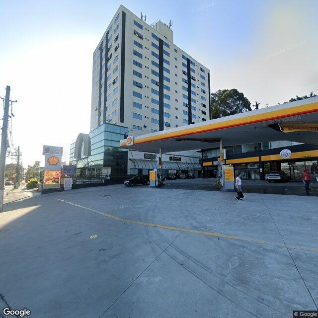 Imagem estática do "Street View" da localização