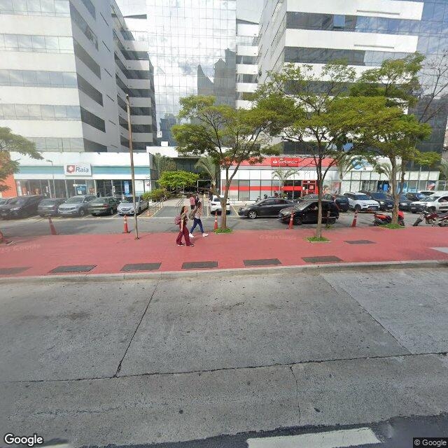 Imagem estática do "Street View" da localização