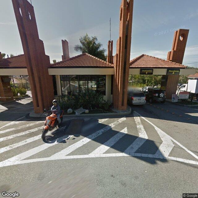 Imagem estática do "Street View" da localização