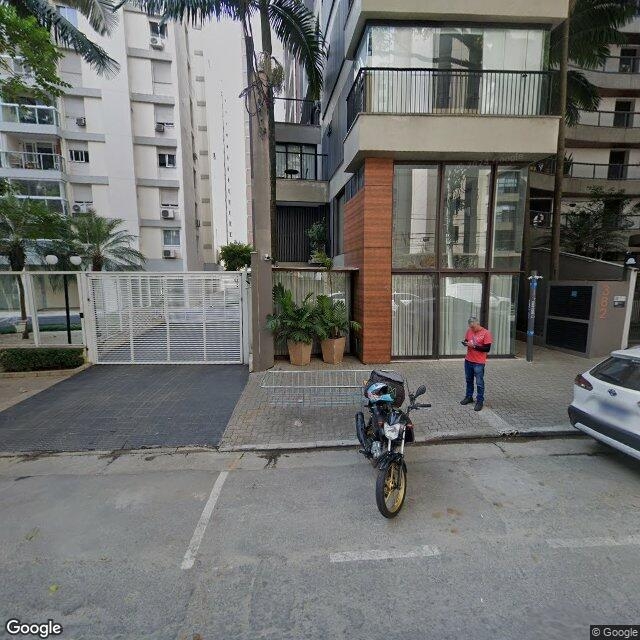 Imagem estática do "Street View" da localização