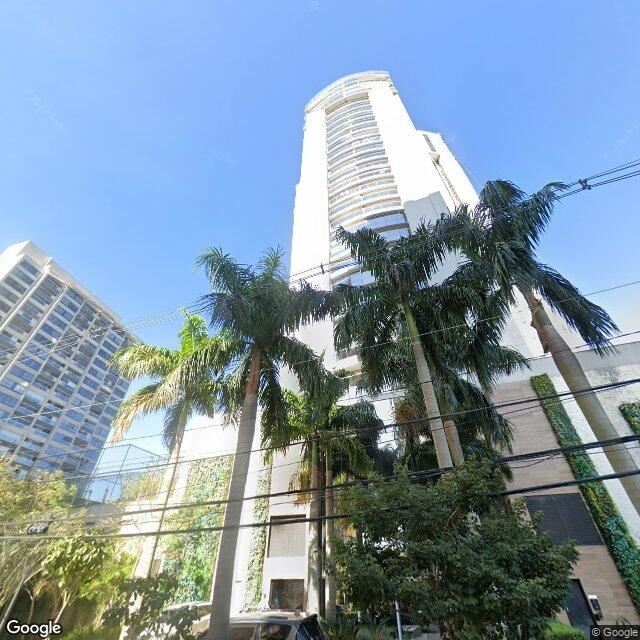 Imagem estática do "Street View" da localização