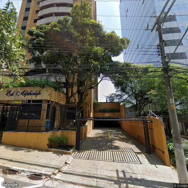 Imagem estática do "Street View" da localização