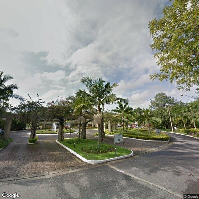 Imagem estática do "Street View" da localização