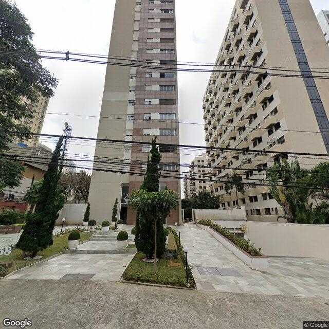 Imagem estática do "Street View" da localização