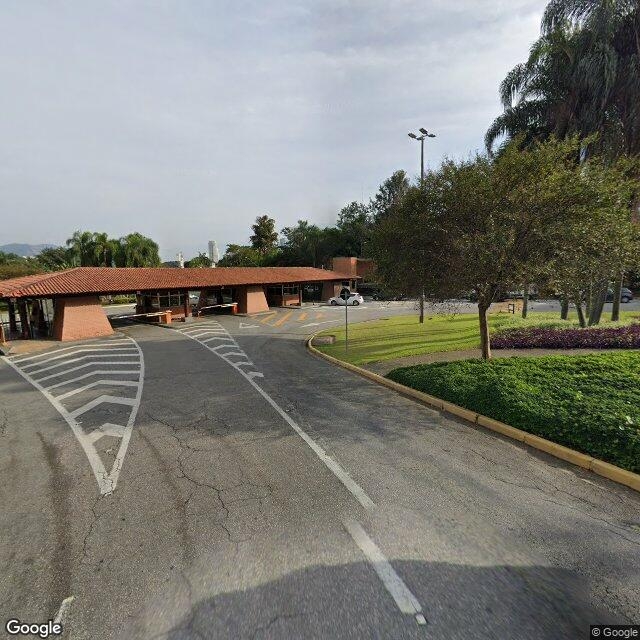 Imagem estática do "Street View" da localização