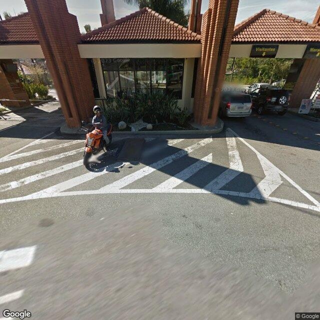 Imagem estática do "Street View" da localização