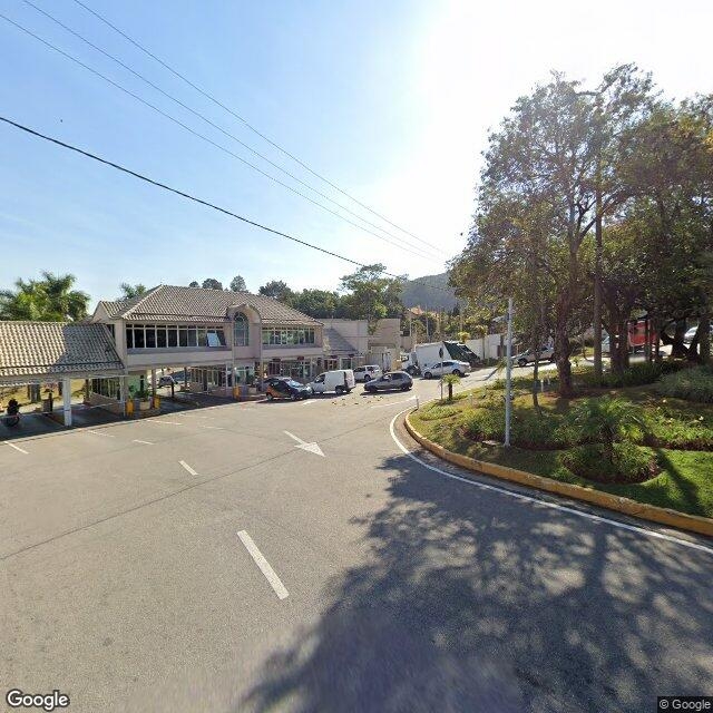 Imagem estática do "Street View" da localização