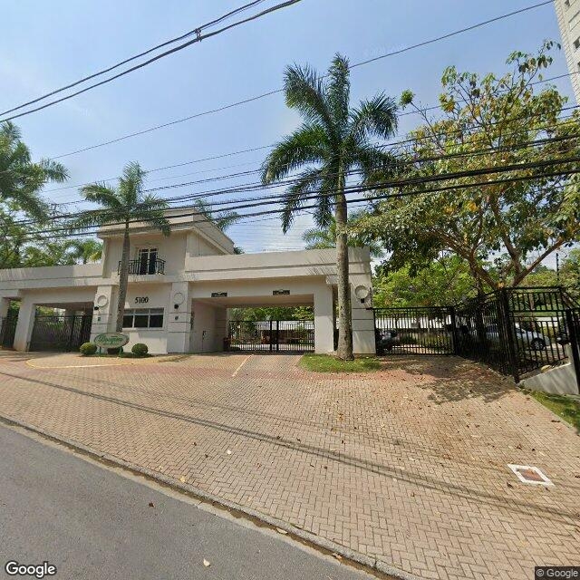 Imagem estática do "Street View" da localização