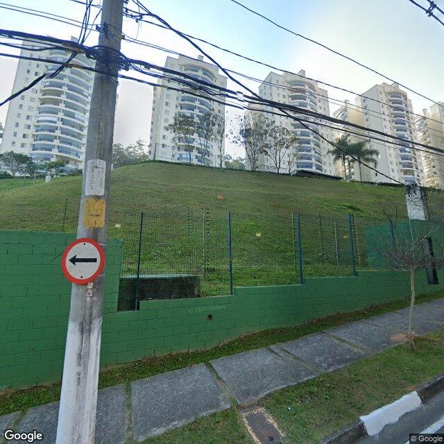 Imagem estática do "Street View" da localização