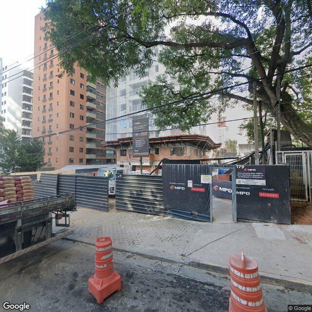 Imagem estática do "Street View" da localização