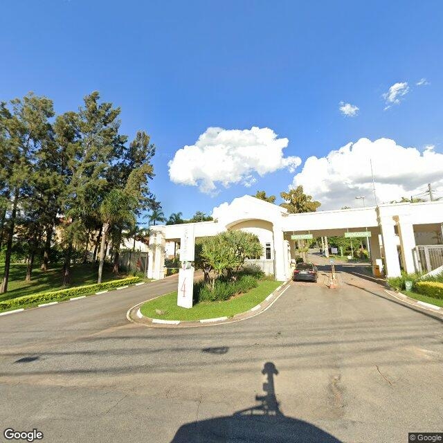 Imagem estática do "Street View" da localização